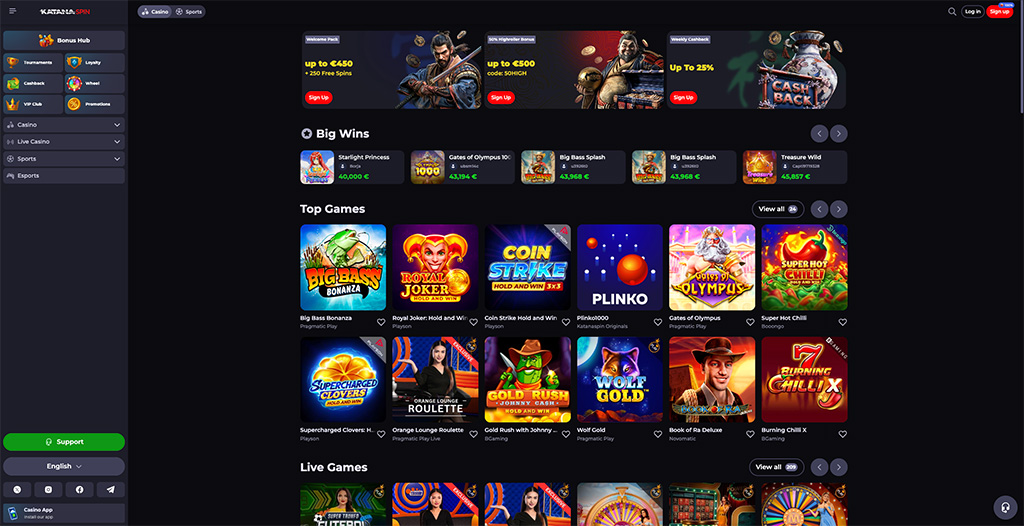 Katana Spin Casino Registration Process 4