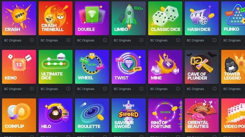 Todo lo que necesitas saber sobre BCGame Casino 8