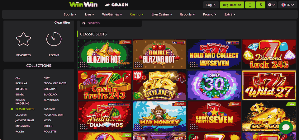 WinWin Casino - Twoje najlepsze miejsce na emocje i wygraną